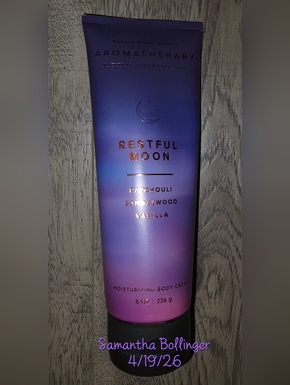Bath &Body Works Restful Moon Moisturizing Body Cream